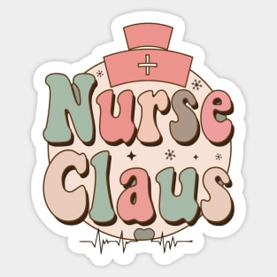 Nurse Claus Sticker